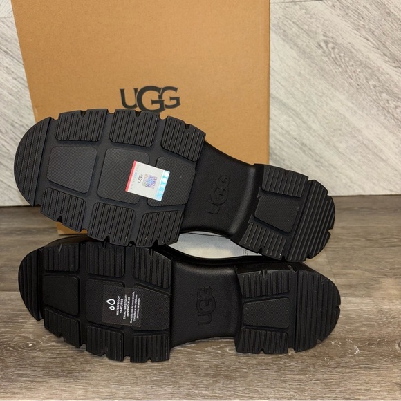 UGG | Ashton Weatherized Lace Up Boots In Cobble Grey - Picture 6 of 9